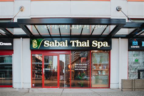 sabai thai spa vancouver